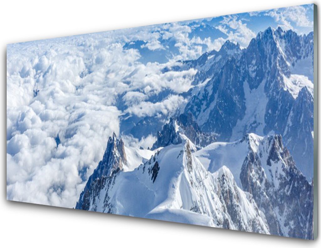 Acrylglasbilder 100x50 Wandbild Druck Gebirge Landschaft
