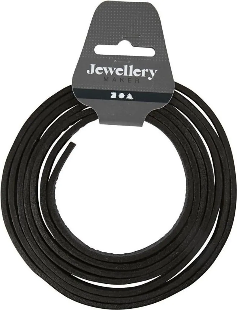 Lanière en cuir noir 10 mm x 2 m : réparez vos anses de sacs cassées