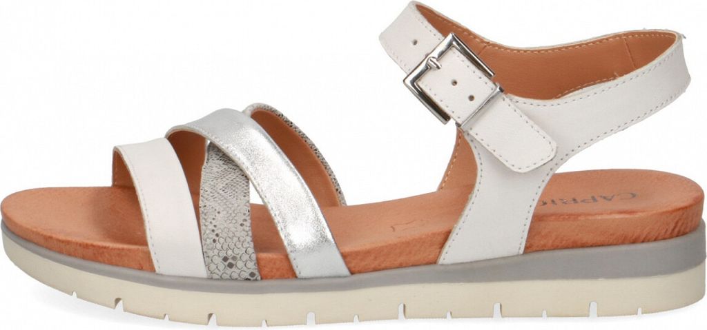 Caprice Keilsandalette in Grau, Größe 36
