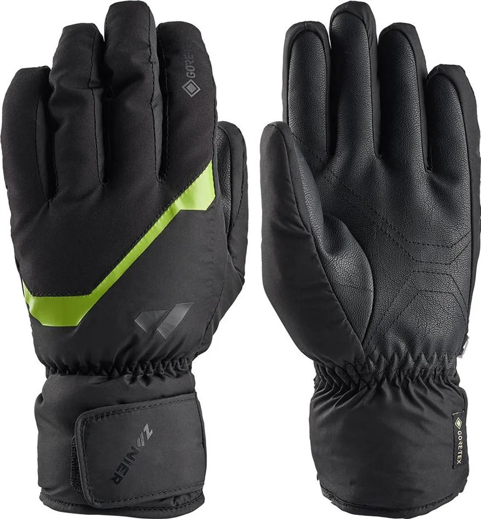 Gants Zanier Rauris Goretex Noir 4 : Finies les Mains Froides au Ski