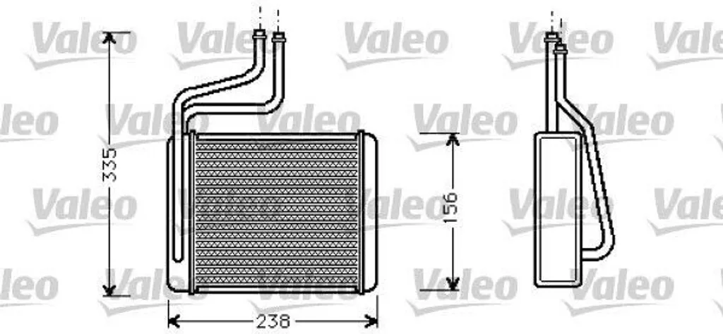 Réparer Fuite Chauffage Mondeo avec l'Echangeur VALEO 812275 OE 1114283