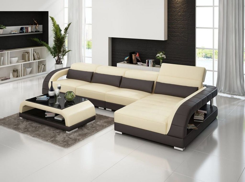 Wohnlandschaft Ecksofa L Form Couchen Sofa JVmoebel