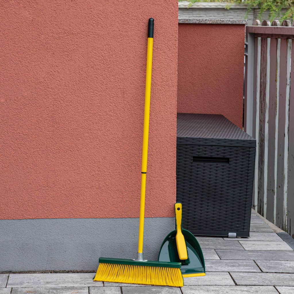 SIDCO Krallenbesen Kehrset Straßenbesen + Kehrgarnitur Produktbild 2