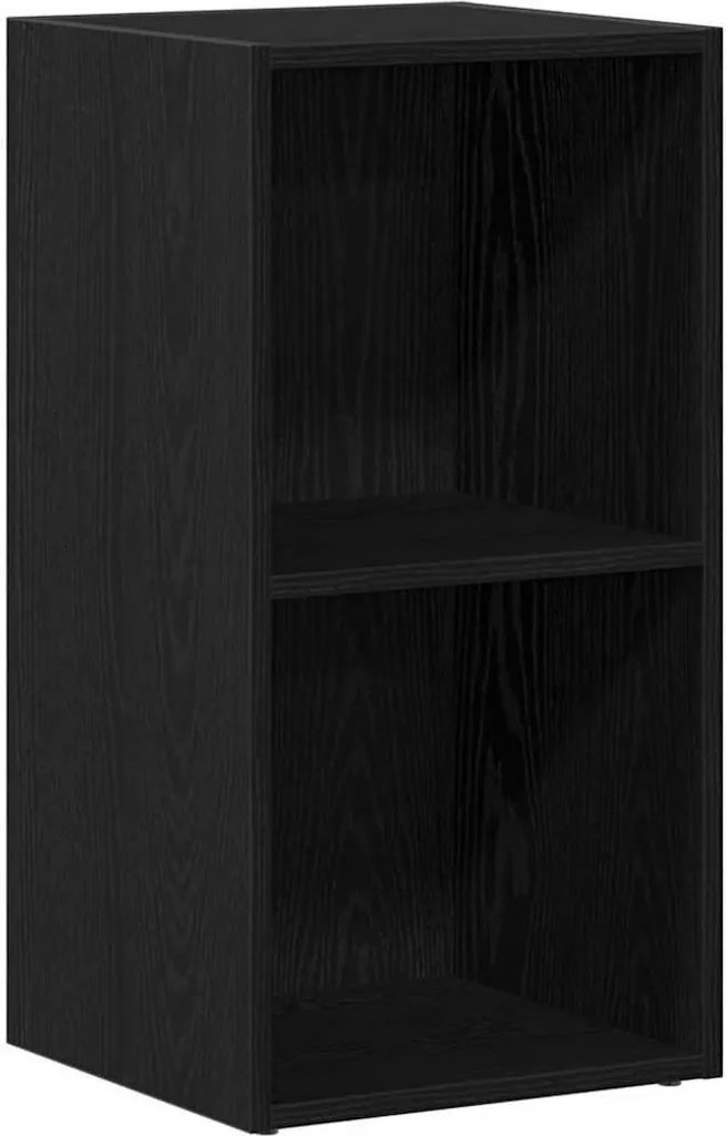 SYFAX™ Scatola per Contenitori LP in Rovere Nero 71x34x36cm Truciolato