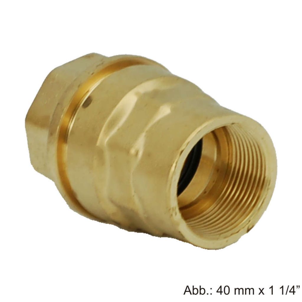 Isiflo Anschlussverschraubung Typ 115 mit Innengewinde, 40mm x DN 40 (1 1/2")