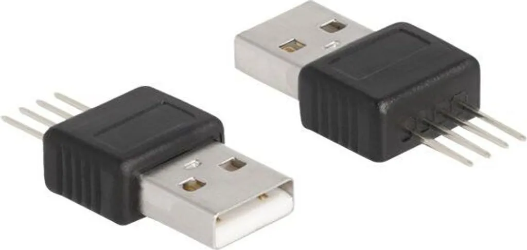 Câble adaptateur USB vers 4 broches DELOCK pour alimentation de ventilateur