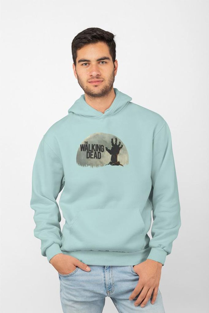 D&B Uni Hoodie MO00076 Walking Dead MintGrün-Größe XL