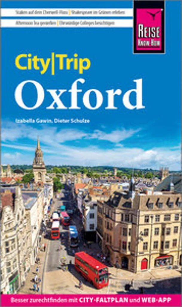Visiter Oxford sans stress : guide CityTrip avec plan et itinéraires