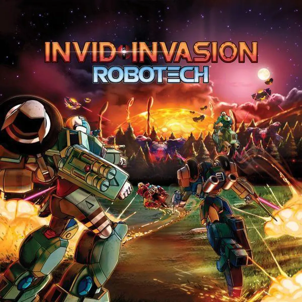 Robotech Invasion Invid pour Revivre la Résistance Contre les Aliens