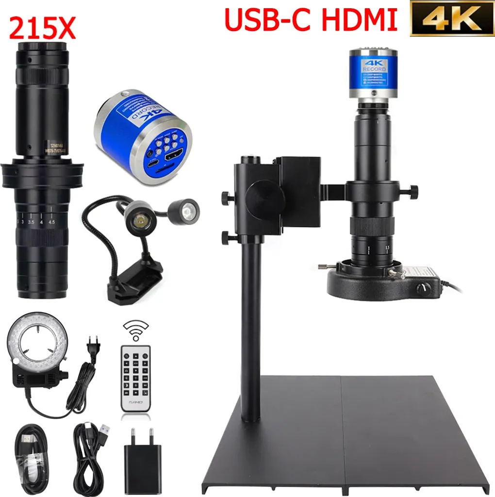 Microscope 4K Ultra Haute Résolution 48MP et Zoom 215x Grande Surface - 2