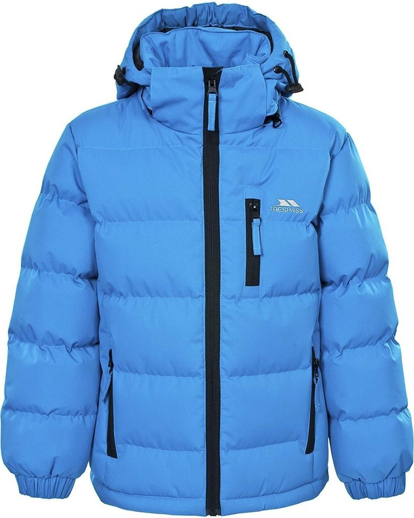 Trespass Jungen Tuff Winterjacke / Steppjacke TP906 (140 (9-10 Jahre)) (Blau)