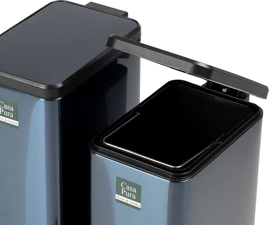 Mülleimer Zack Blau metallic 18 L Produktbild 6