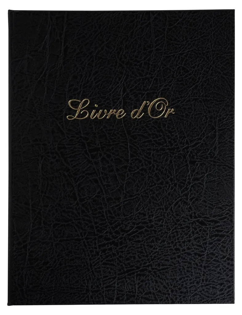 Livre d'or Alpille O Impression - Album souvenir élégant pour mariages