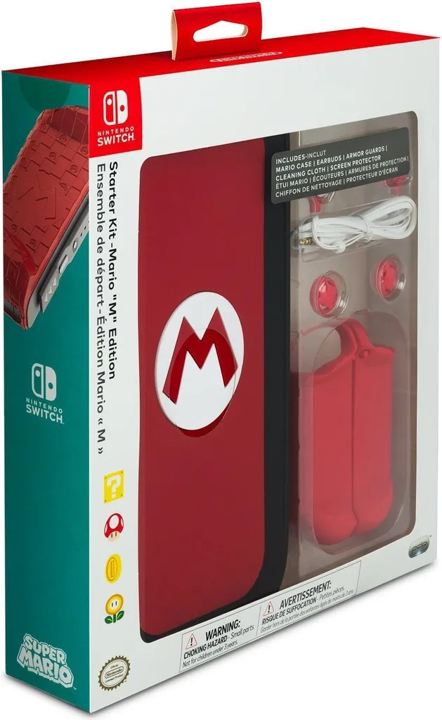 Kit de démarrage Mario Edition pour Switch : Pack Accessoires Complet - 4