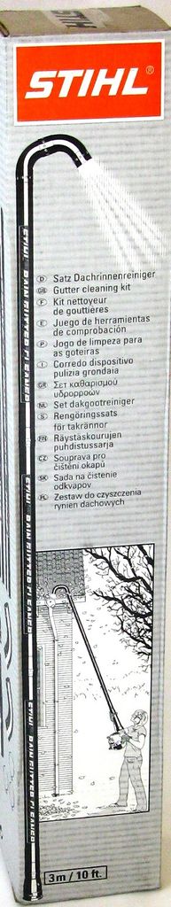 STIHL Dachrinnenreinigungsset 42410071003 Regenrinnen Reinigungsset 3m
