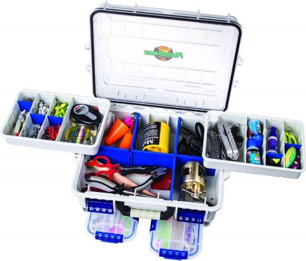 Flambeau Wasserdichter Organizer 3000WPBC inkl. 2 Köderboxen - 37,8x29,5x18,1cm