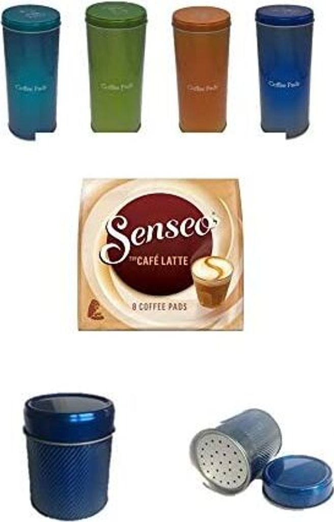 Kaffeepaddose 18 Pads -4er Set mit Padlifter + Produktbild 