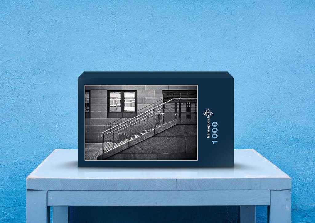 hansepuzzle 65249 - Stadt Puzzle, 1000 Teile, Orte, 60,0 x 46,0cm mit hochwertiger Aufbewahrung, Kartonbox und wiederverschließbarem Beutel