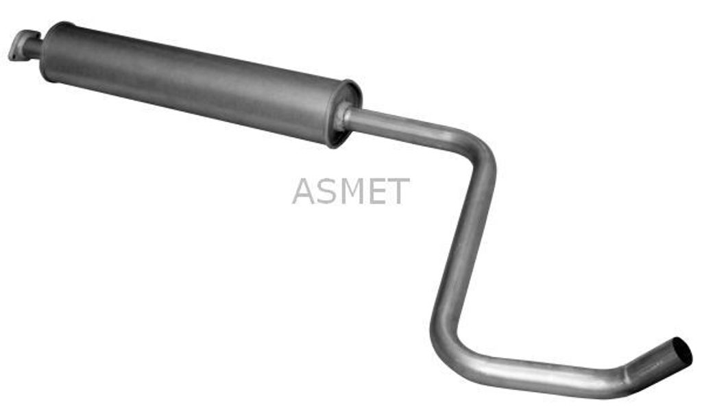 ASMET 05.247 Vorschalldämpfer Schalldämpfer für OPEL Astra J Sports Tourer (P10) ASTRA J ASTRA J Stufenheck