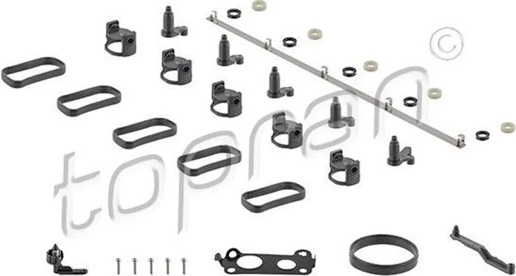 Kit réparation TOPRAN 410 348 module tuyau aspiration pour Mercedes CLK E