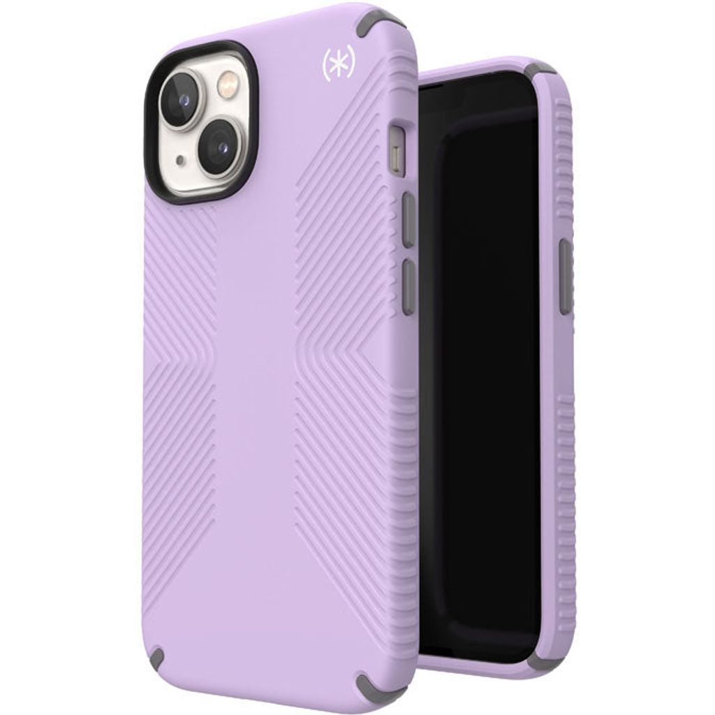 Schutzhlle Speck Presidio2 Grip fr iPhone 14 / 13, violett