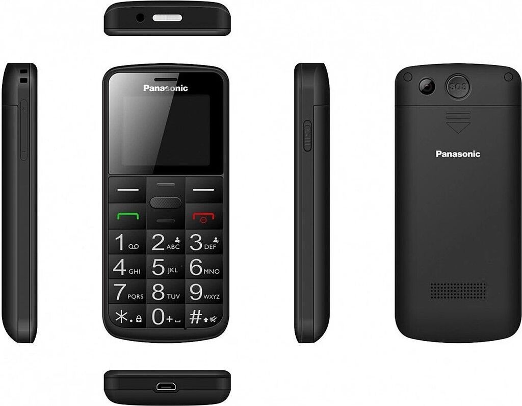 Panasonic KX-TU110 4,5 cm (1.77 Zoll) Schwarz Produktbild 10