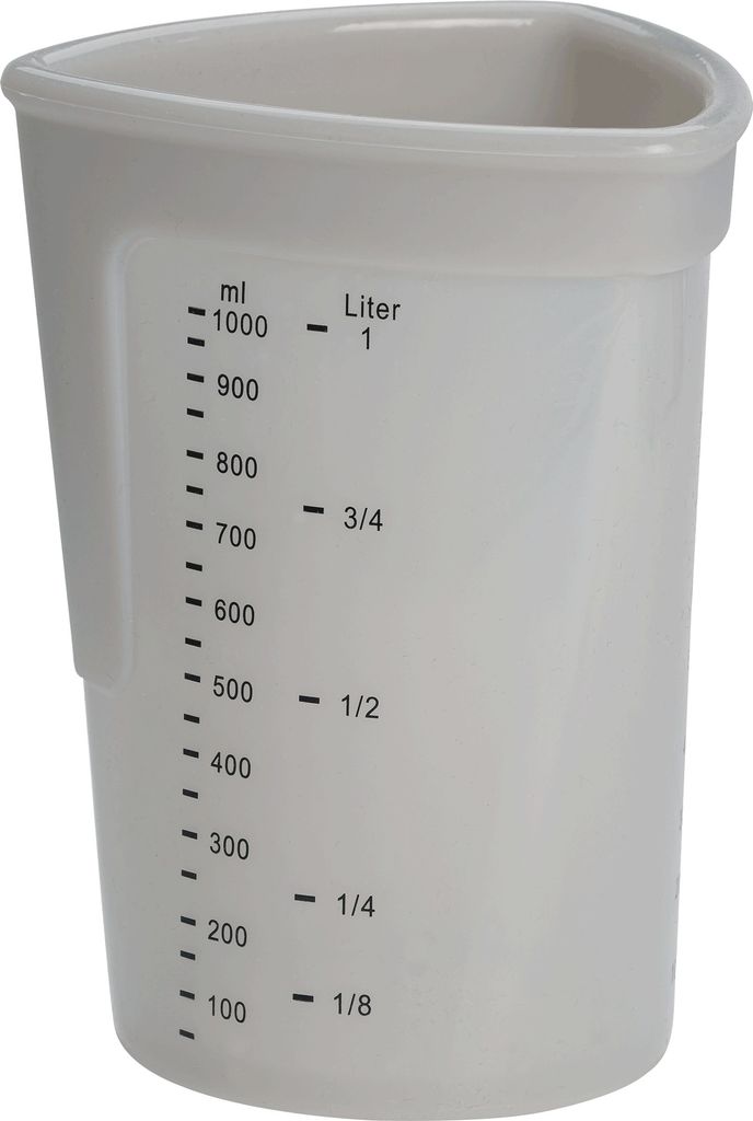 Lurch FlexiForm Silikon-Messbecher, 1 L, Grau Produktbild 