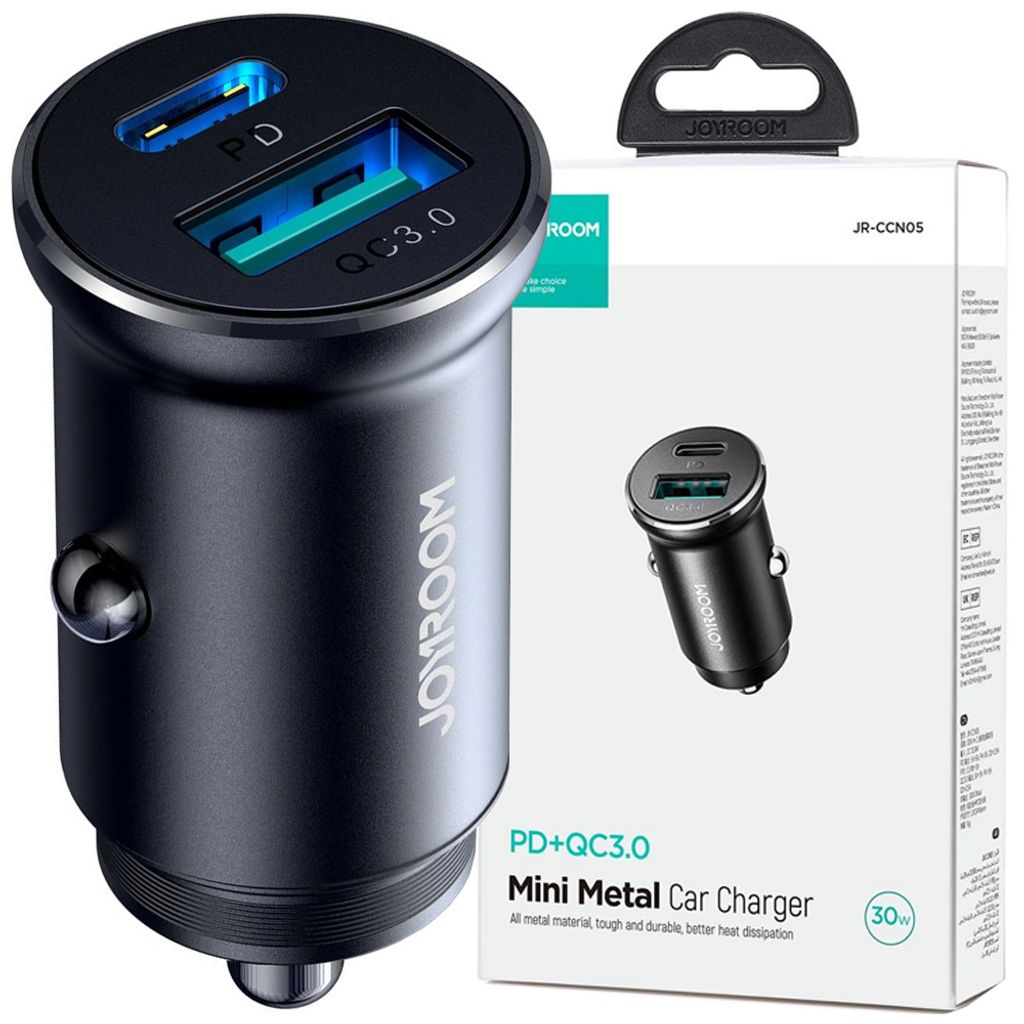 JOYROOM Car Charger Joyroom JR-CCN05, 30W, 3A, 1 x USB-A - Zdjęcie produktu 