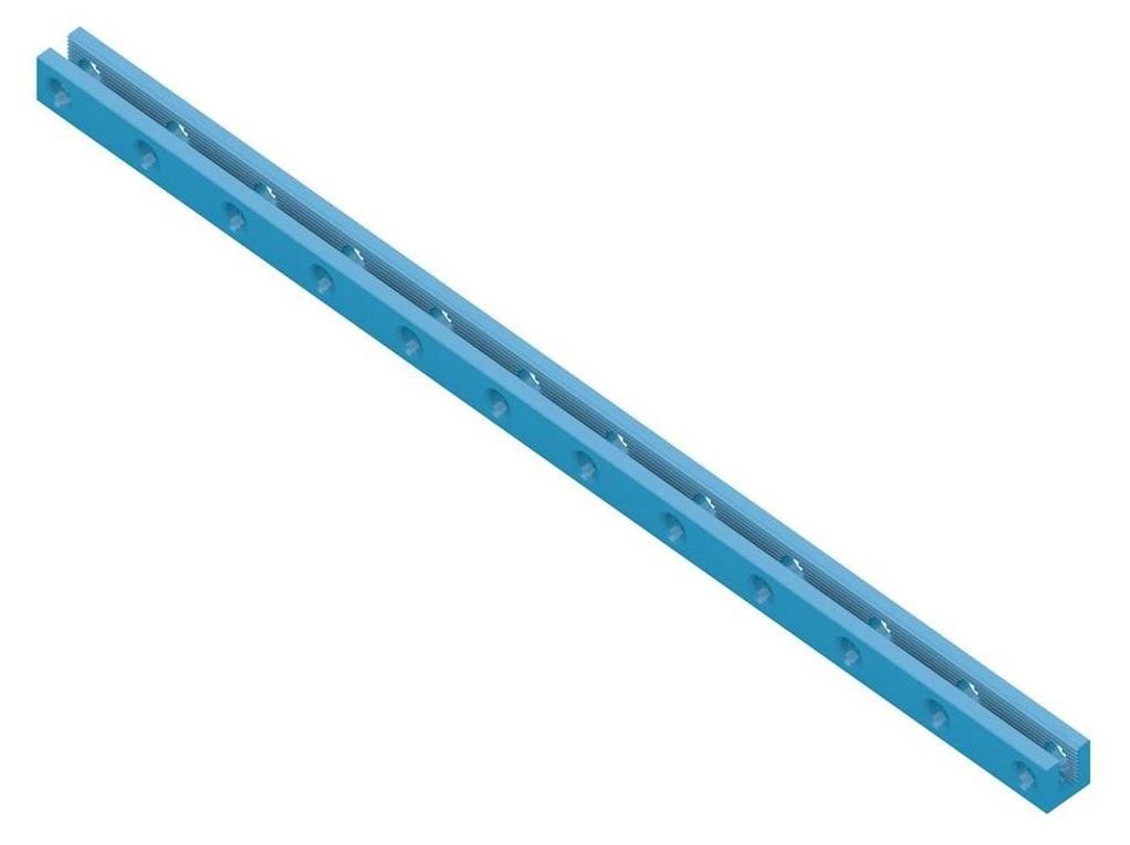 Makeblock Verbindungsprofil 0808, Aluminium eloxiert, M4-Gewindeverzahnung, 8x8 mm - Länge: 184 mm
