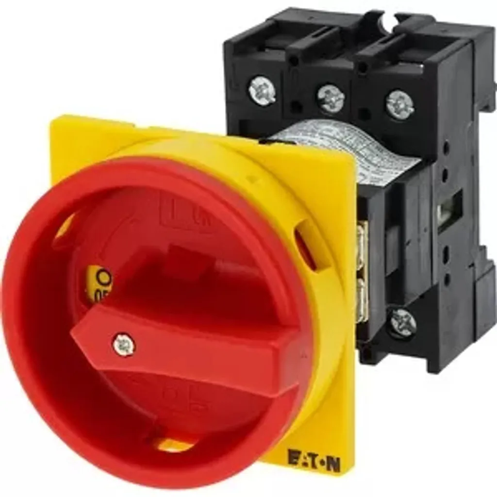 Interrupteur Sectionneur Tripolaire 25A IP55 pour Maintenance Électrique