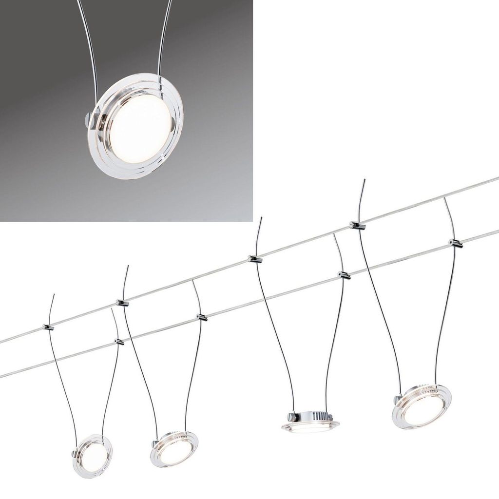 Paulmann Komplett Set Seilsystem Wire Systems Set LED Twist Produktbild 