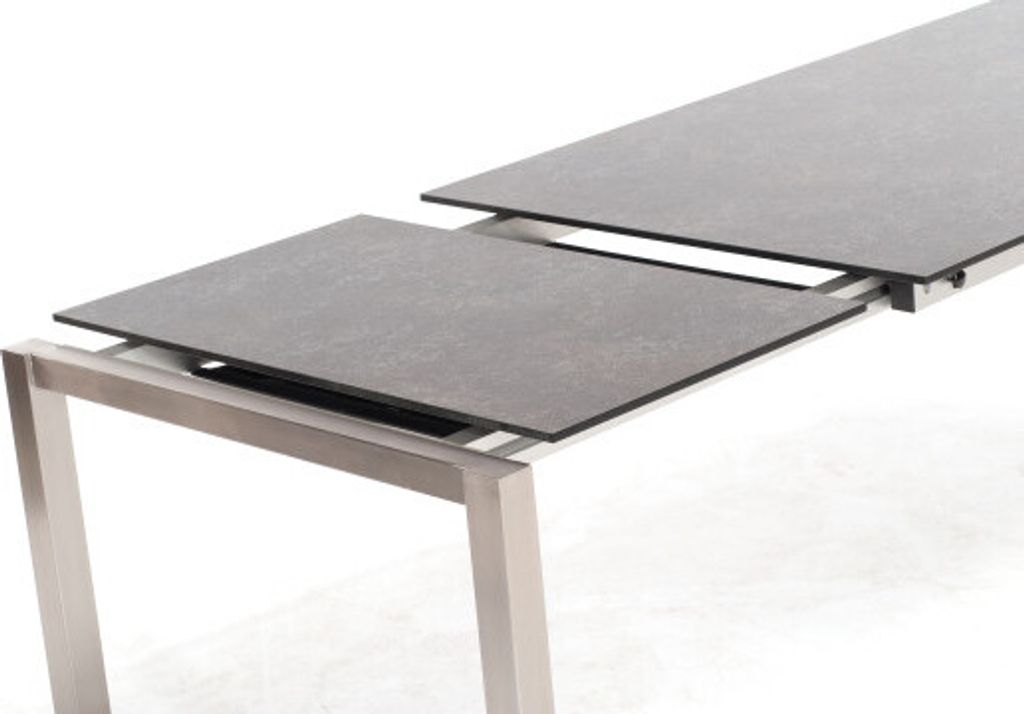 Ausziehtisch Base Gartentisch Tisch 160/210 x 90 x 75 cm Gartenmöbel Edelstahl