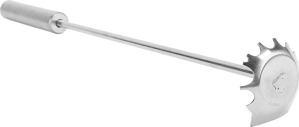 BBQ Grill Reinigungsschaber Edelstahl Langer Griff BBQ Grillschaber für Zuhause