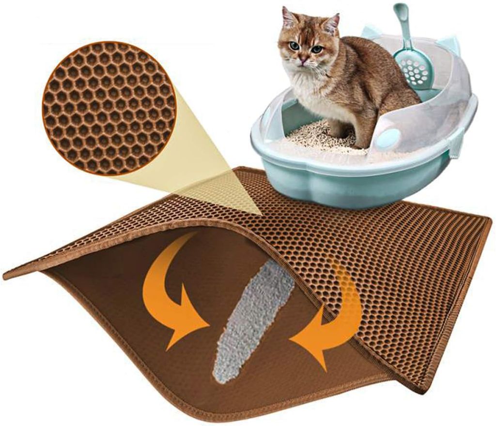 Lukamoo Katzenstreu-Matte – 61 X 40,6 Cm, Schmutzabweisend & Rutschfest