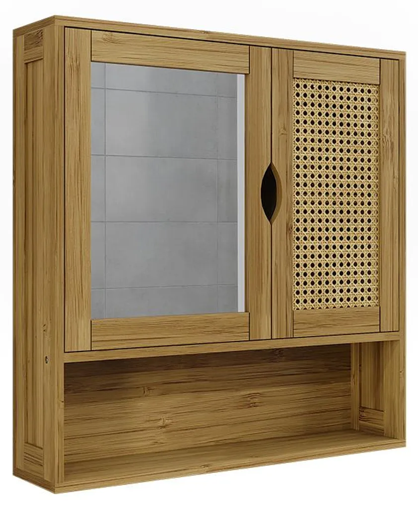 Optimisez votre rangement de salle de bain avec l'armoire miroir Vicco Liora