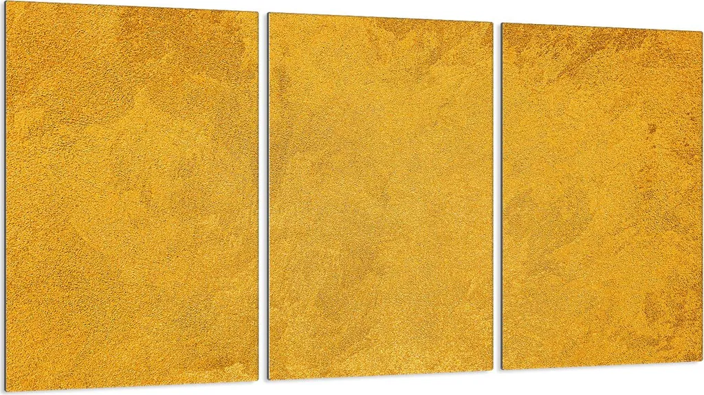 Piastre copriforno 3 pezzi 30x52 Vetro copriforno in ceramica, giallo ardesia