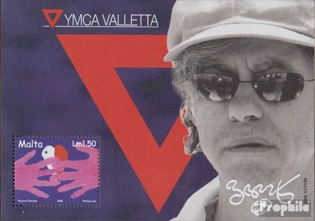 Briefmarken Malta 2006 Mi Block36 (kompl.Ausg.) postfrisch Bob Geldof Konzert