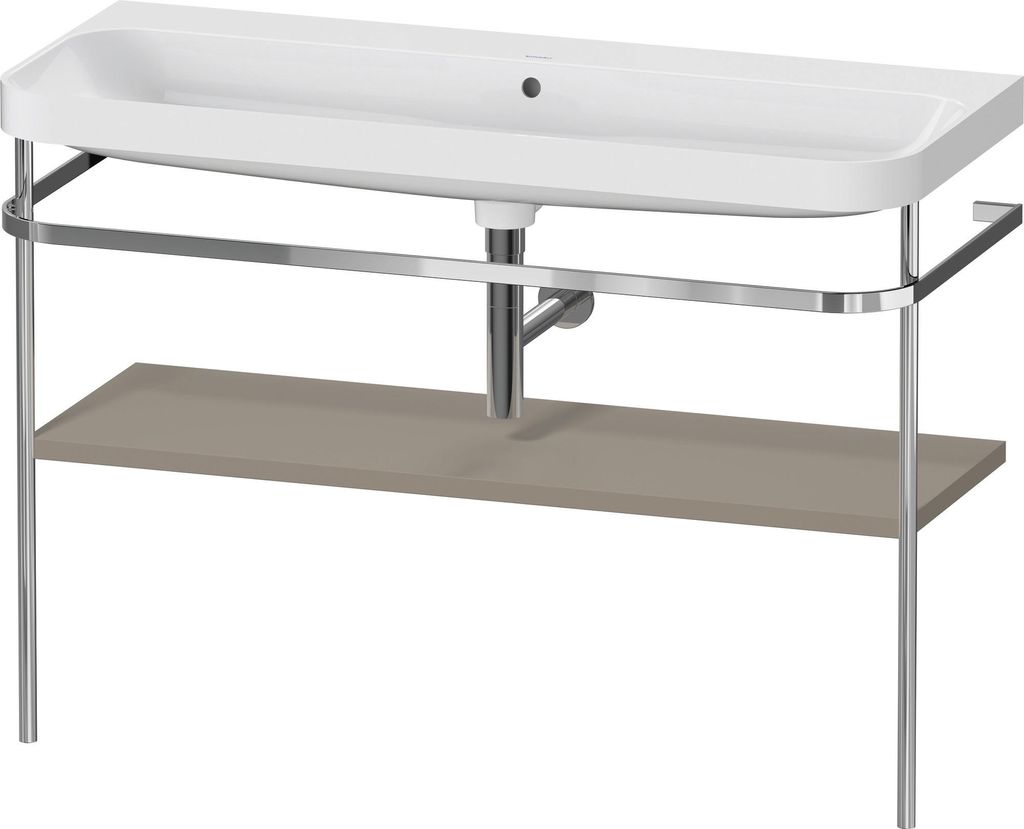 DURAVIT HP4839N92920000 Metallkonsole bdst. m. HD2 Plus,o.HL