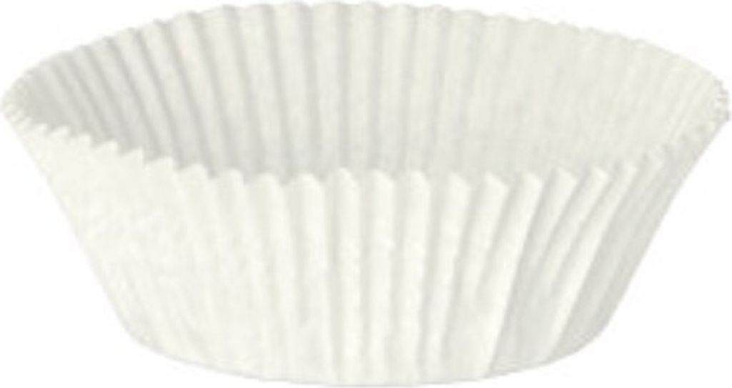 PAPSTAR Muffinförmchen aus Papier weiß 200 Stück Produktbild 