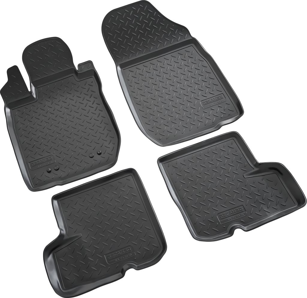 3D Gummi Fussmatten passend für Dacia Sandero | BS | BJ 2008-2012 | passgenau