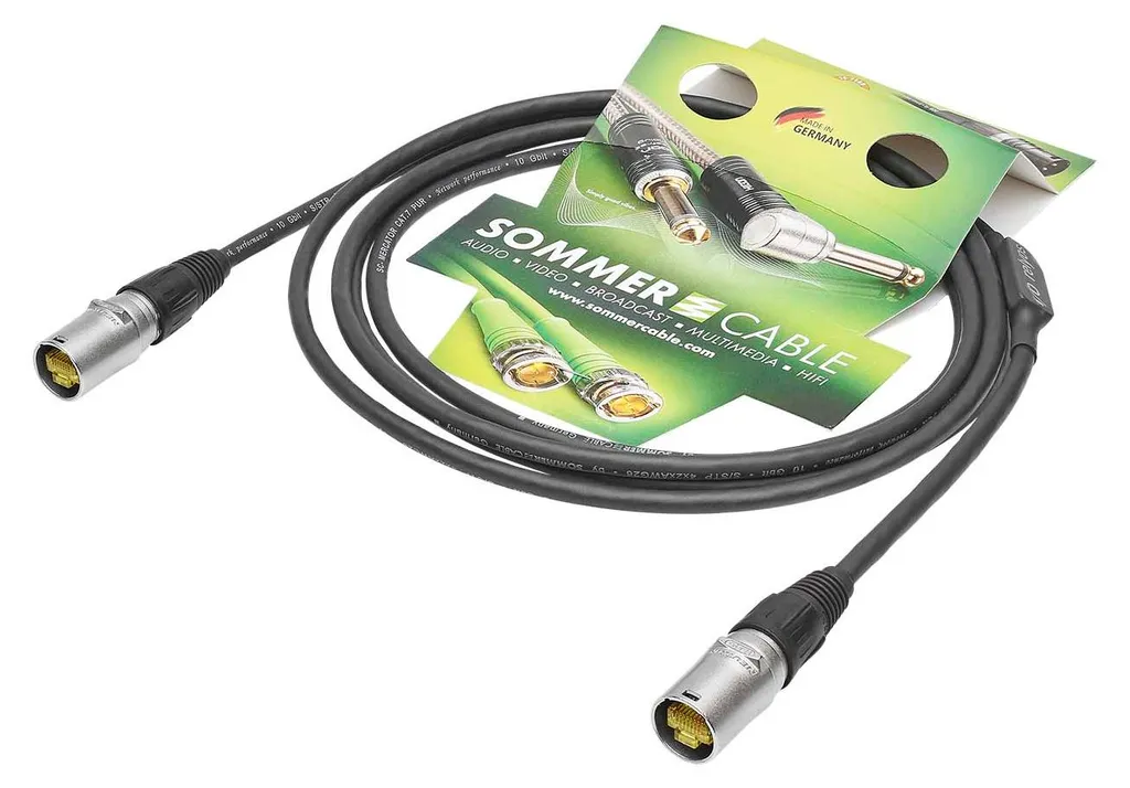 Câble de Brassage RJ45 CAT.7 3m pour Régie Mobile et Réseau Scène PUR