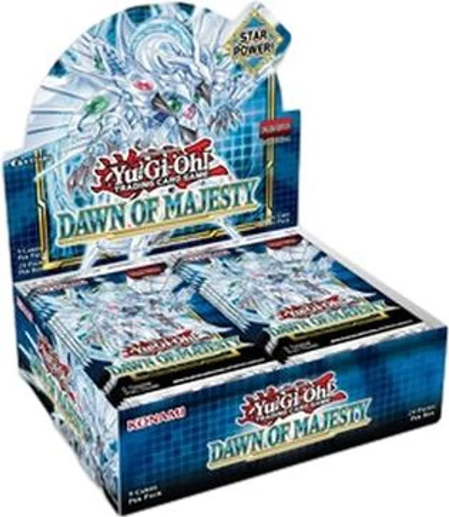 Collectionnez Yu-Gi-Oh! Dawn of Majesty : La Boîte pour vos Duels TCG