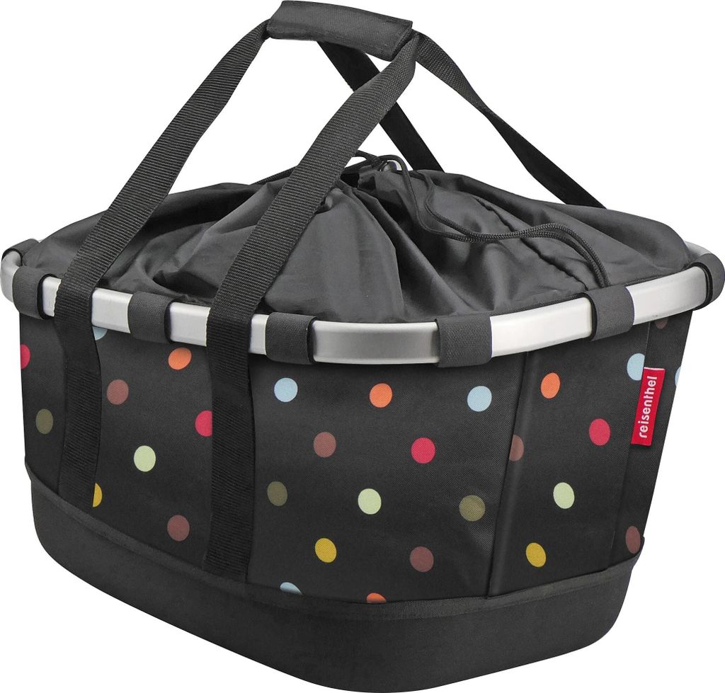 Klickfix City-Tasche Bikebasket GT dots, 33x27x42cm, für Produktbild 