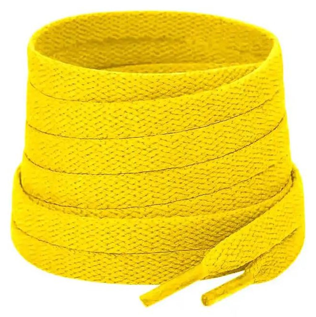 schnuersenkel sneaker gelb