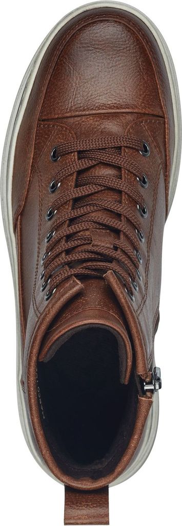 MARCO TOZZI Damen Stiefelette Schnürboot Plateausohle 2-25261-43, Größe:40 EU, Farbe:Braun