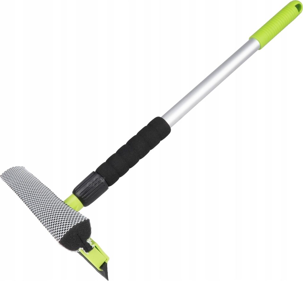 Scheiben-, Fenster- und Spiegelreiniger + Teleskop-Wasserabzieher aus Aluminium, 55/80 cm