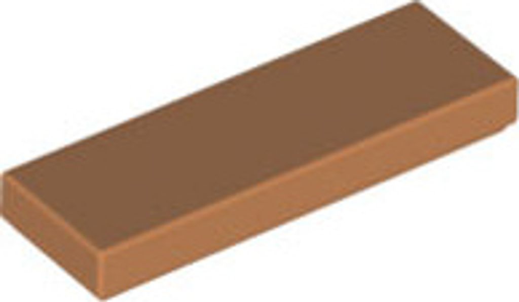 1 Stück LEGO Teil Nr. 63864 in Mittel Nougat (Medium Nougat)
