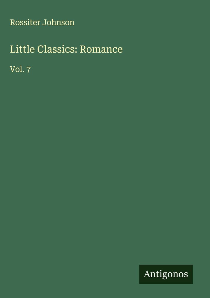 Kleine Klassiker: Romanze