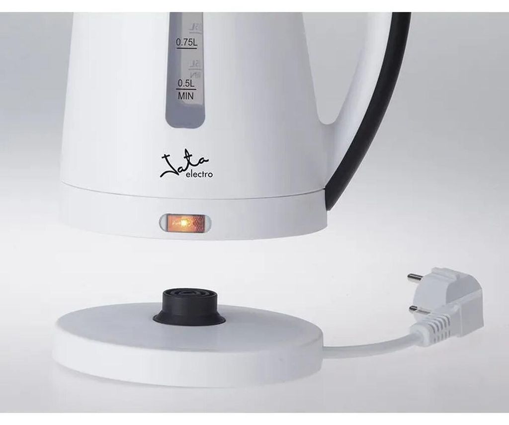 JATA HA701, 1 l, 2200 W, Schwarz, Weiß, Produktbild 