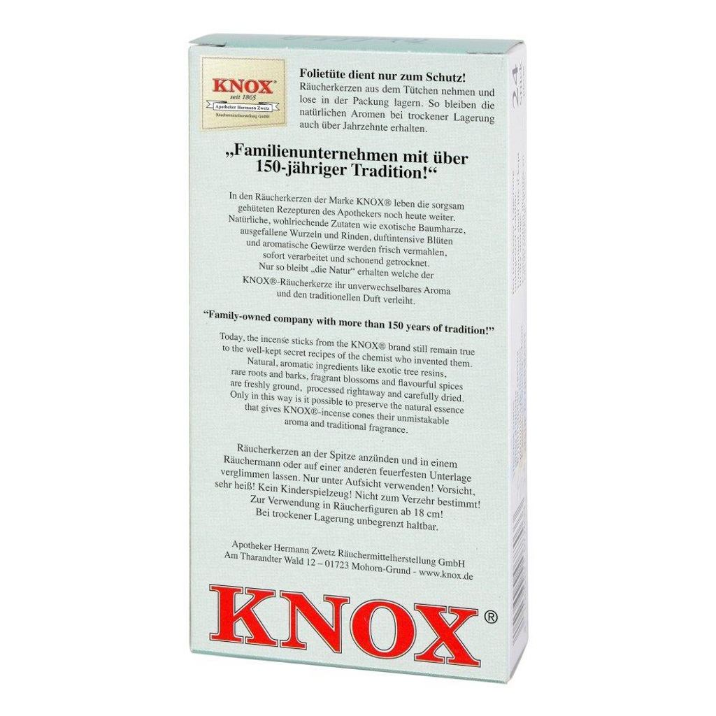 KNOX - Weihnachtsduft - 24er Packung Produktbild 